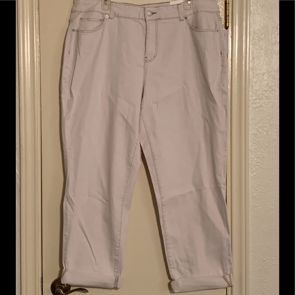 Women’s Light Ecru Slacks - size 16